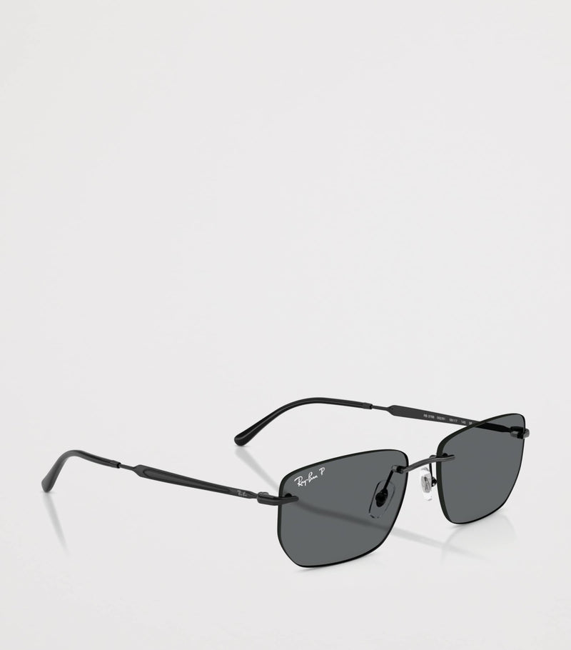 Ray-Ban RB3768 metal irregular sunglasses - British product