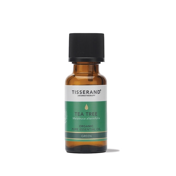 Tisserand Tea Tree Organic essential oil 20ml, imported from the UK