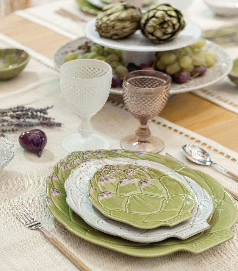 Bordallo Pinheiro artichoke bread plate 17.5cm - British product