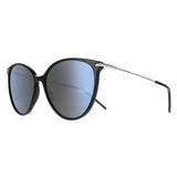 Hugo Boss BOSS 1272/S black mirrored round sunglasses - British product