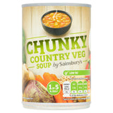Sainsbury's Chunky Country Vegetable Soup 400g Soups Sainsburys   