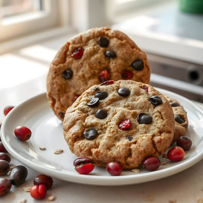 Diablo sugar free chocolate chip cranberry cookies 135g, imported from the UK