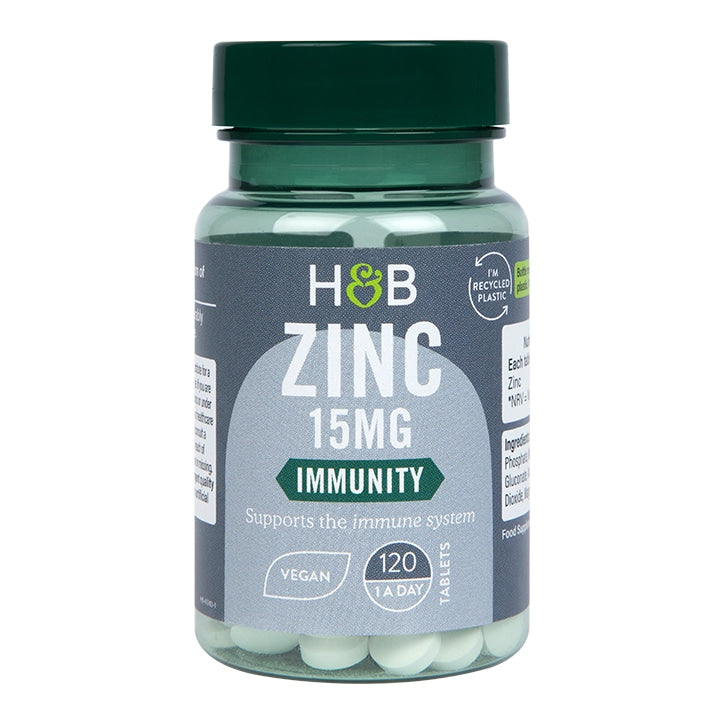 Holland & Barrett Zinc 15mg 60 Tablets GOODS Holland&Barrett   