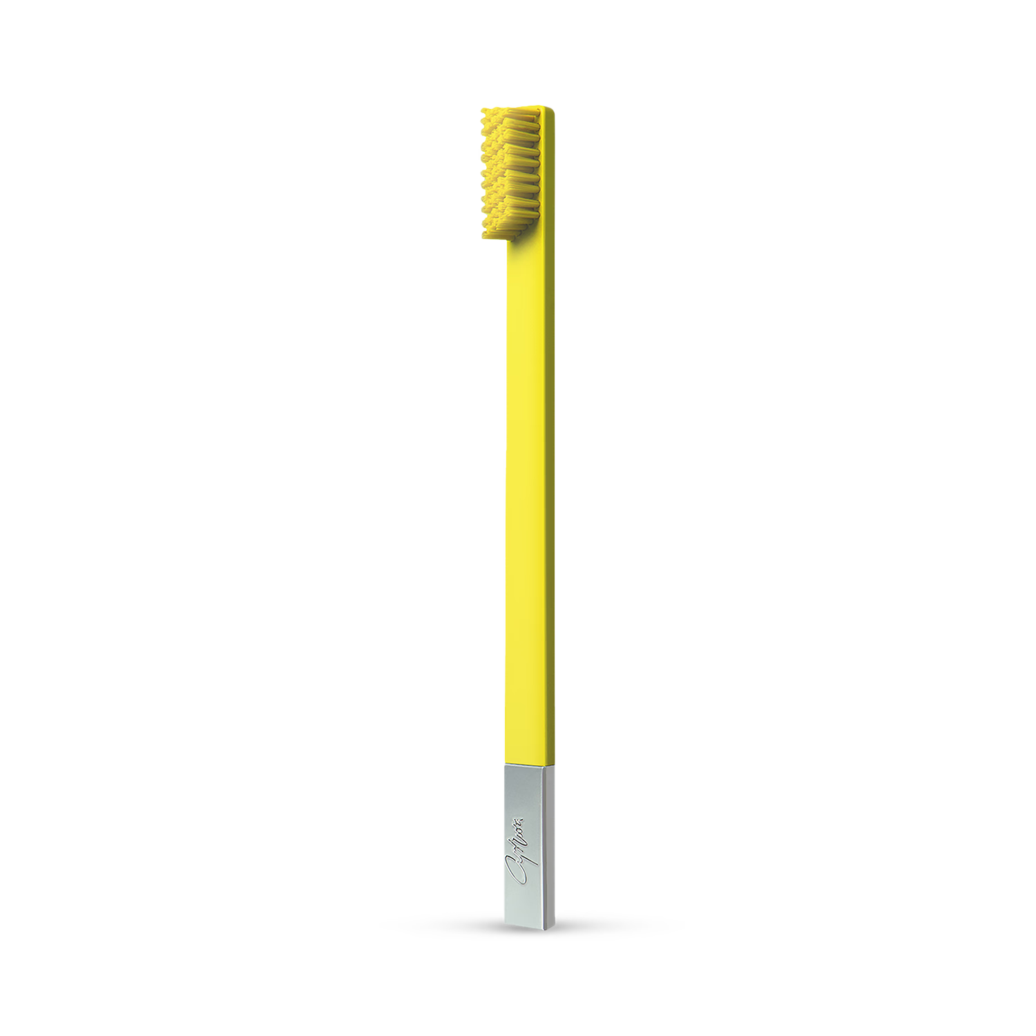 Apriori sunflower yellow silver soft toothbrush (British brand)