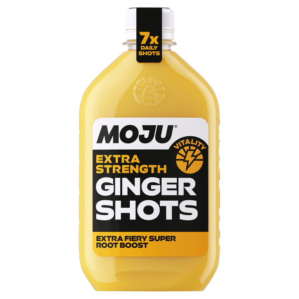 MOJU Ginger Extra Strength Dosing Bottle Shots x7 420ml