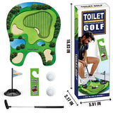 Leaper toilet mini golf set with mat and putter, UK version
