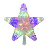 Livingandhome LED Star Tree Topper Christmas Decor
