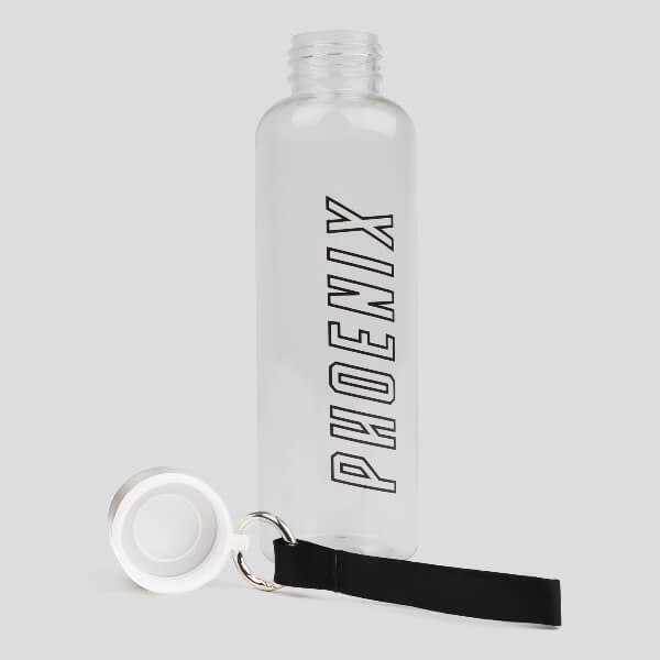 Phoenix Fitness water bottle clear, UK version