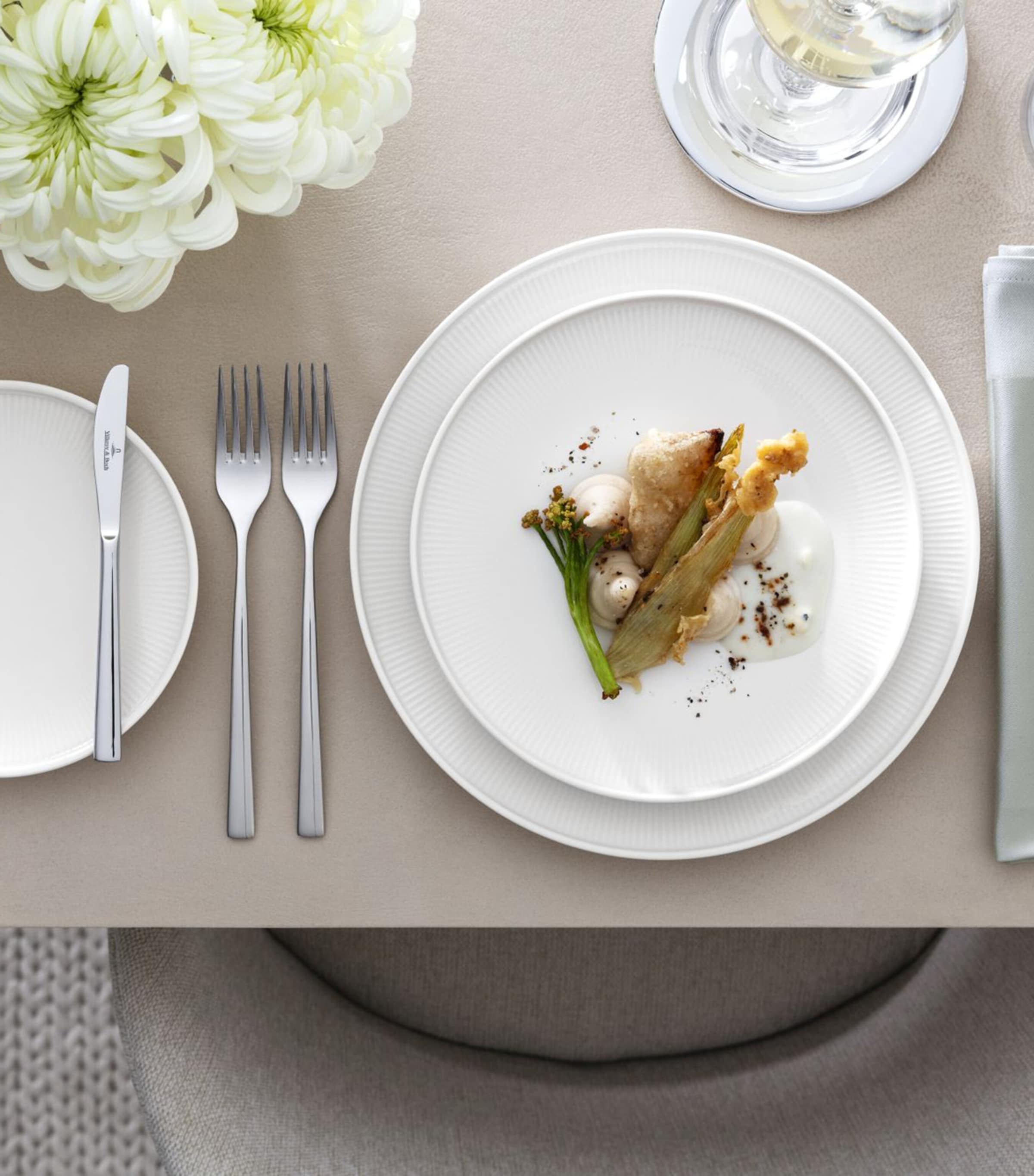 Villeroy & Boch porcelain Afina salad plate 22cm (British brand)