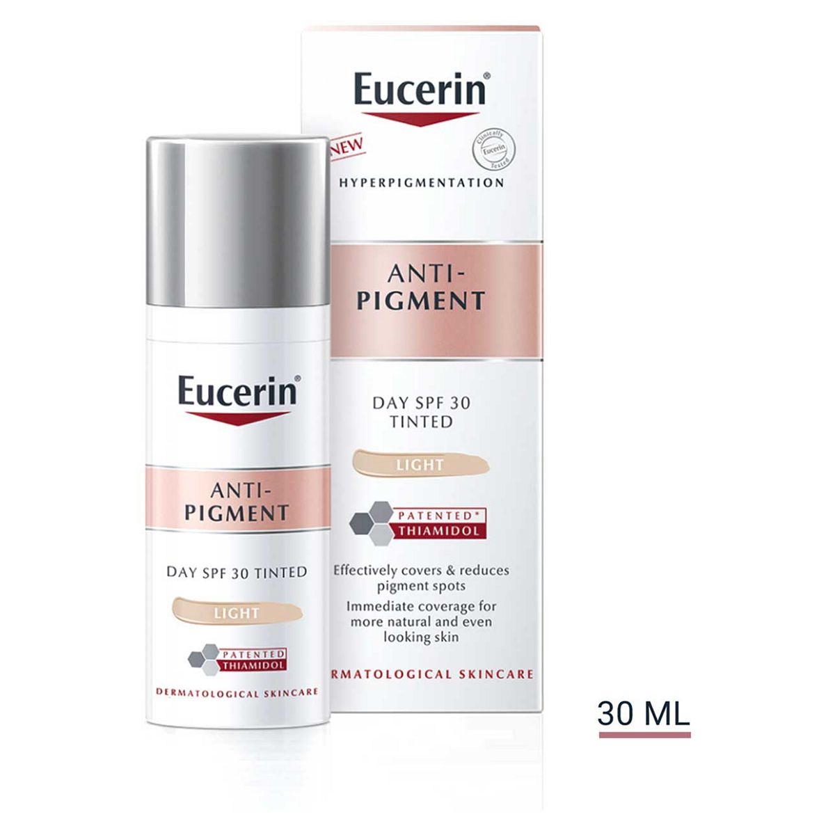 Eucerin Anti-Pigment Tinted Day Cream SPF30 Light 50ml GOODS Boots   