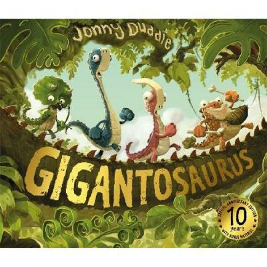 Gigantosaurus by Jonny Duddle Books ASDA   