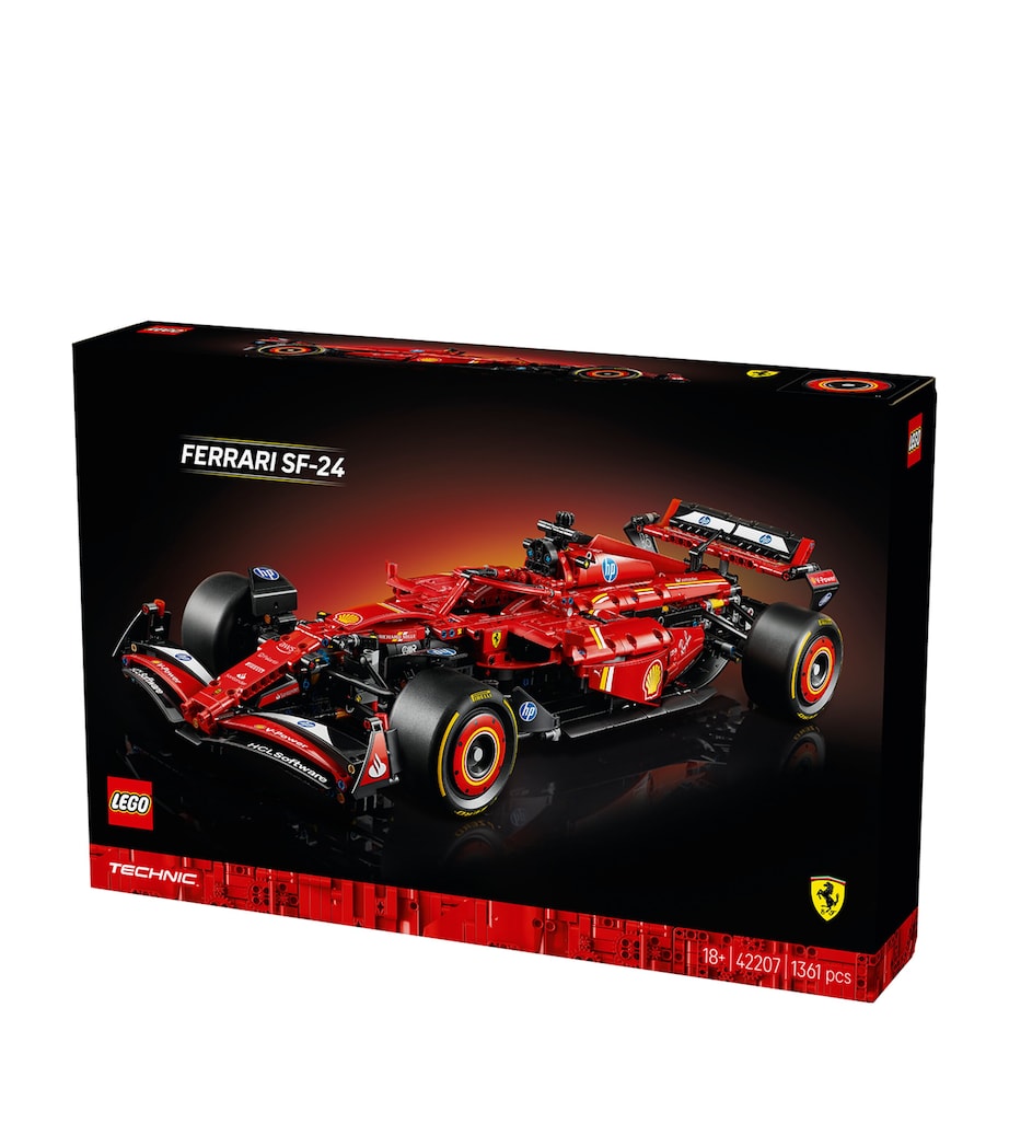 LEGO Technic Ferrari SF-24 F1 car set 1361 pieces, UK version