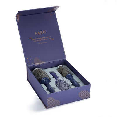FARO Core Collection 3 Piece Hair Brush Set