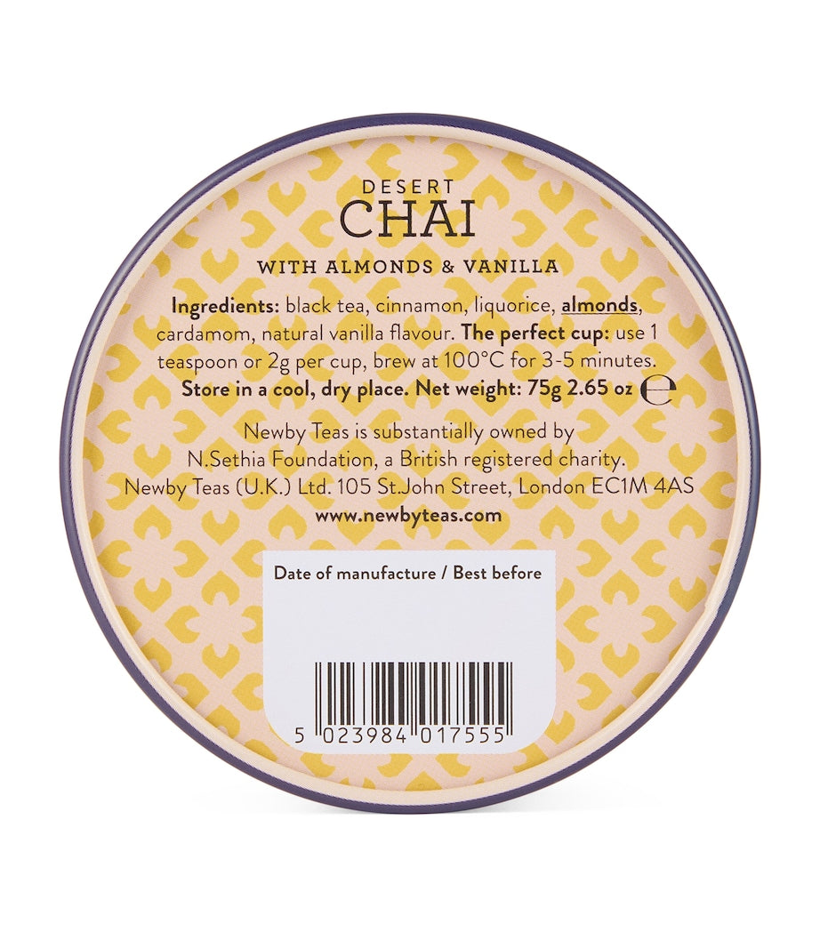 NEWBY Desert Chai loose leaf tea 75g, imported from the UK