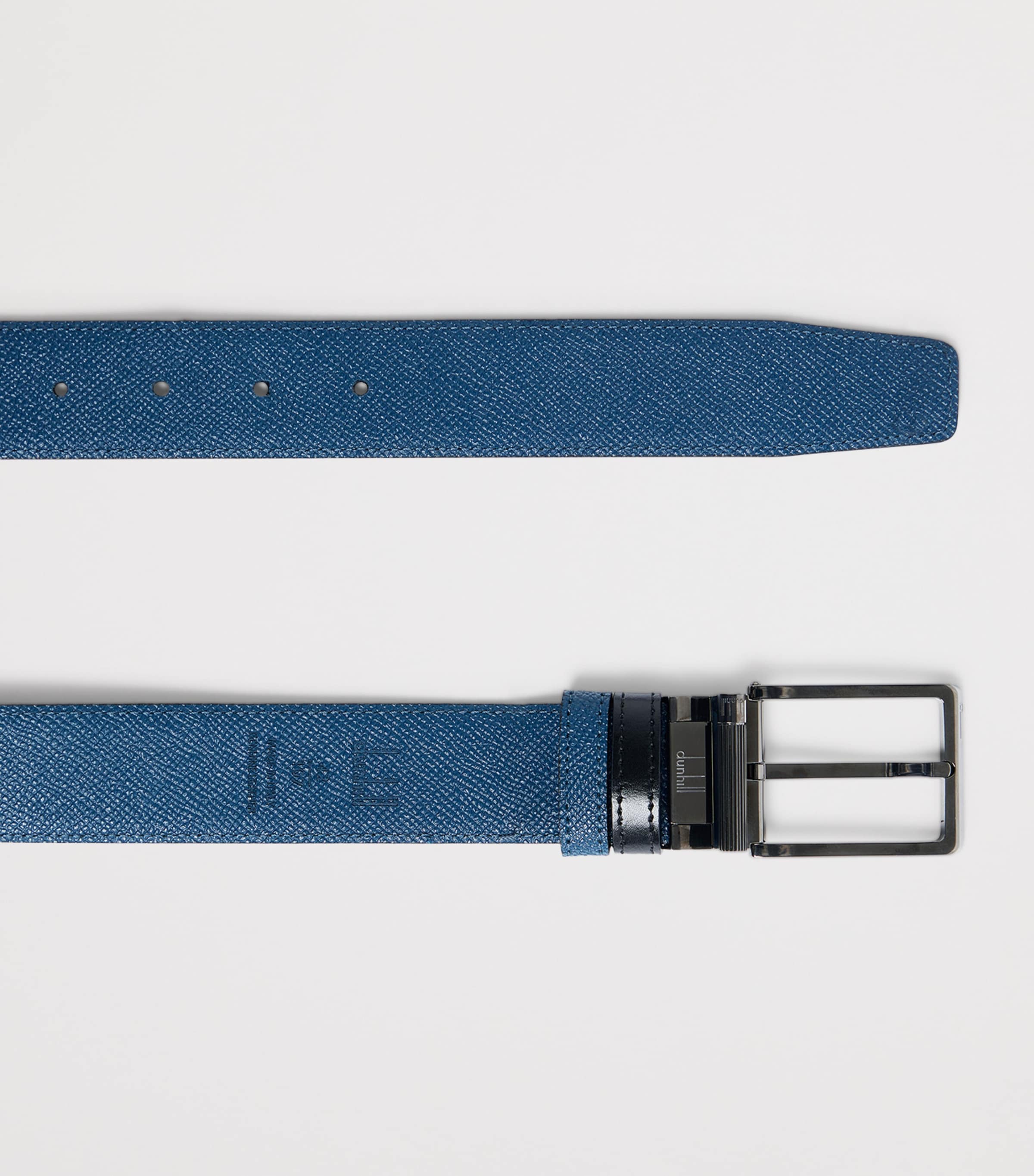 Dunhill leather reversible belt 3.5cm, imported from the UK