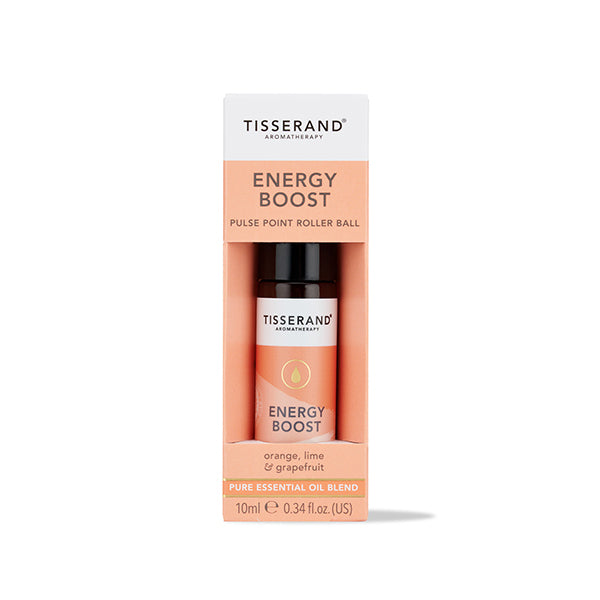 Tisserand Energy Boost roller ball essential oil 10ml - British product