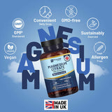 Prowise Magnesium Citrate 1500mg 120 vegan tablets (British brand)