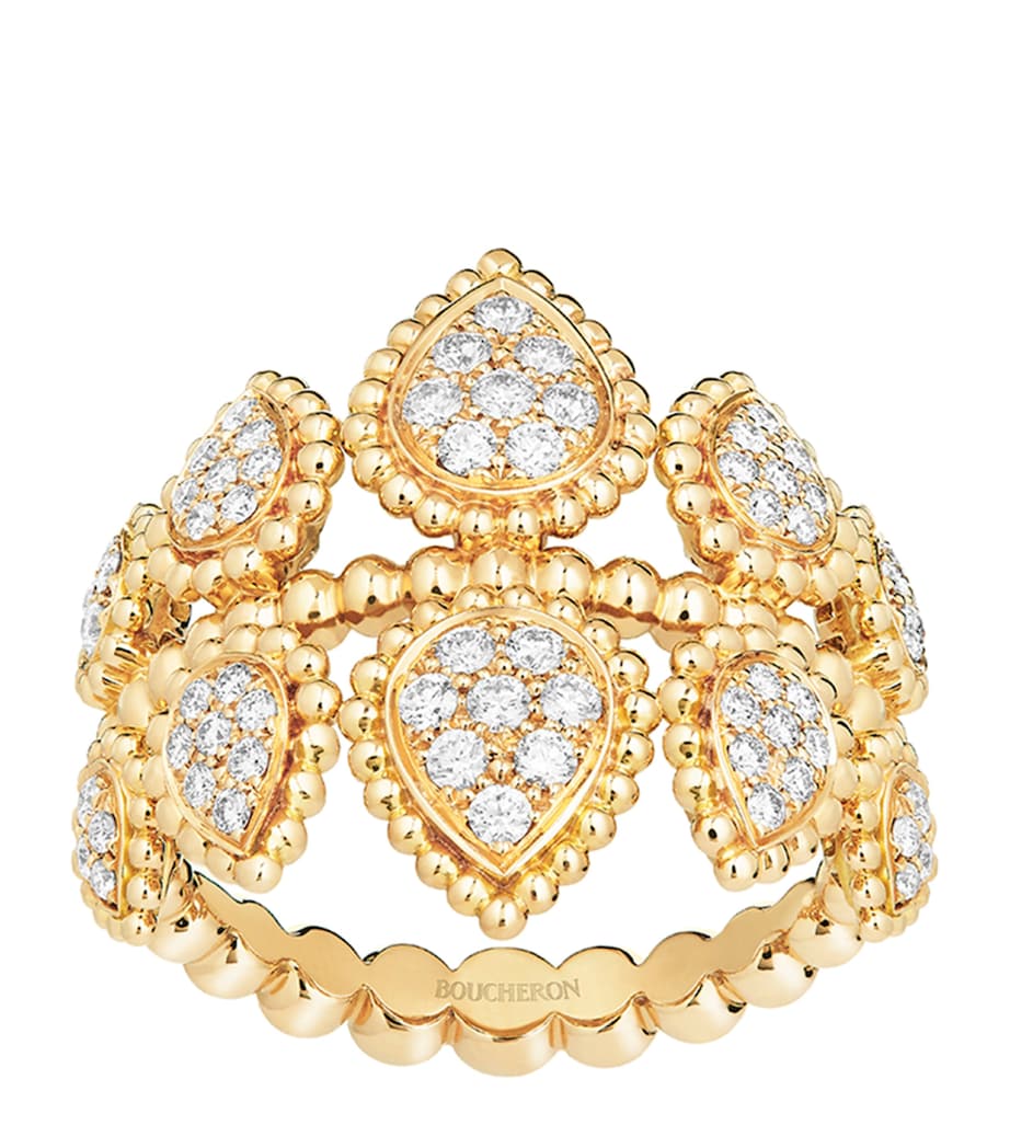 Boucheron Serpent Bohème diamond ring, imported from the UK