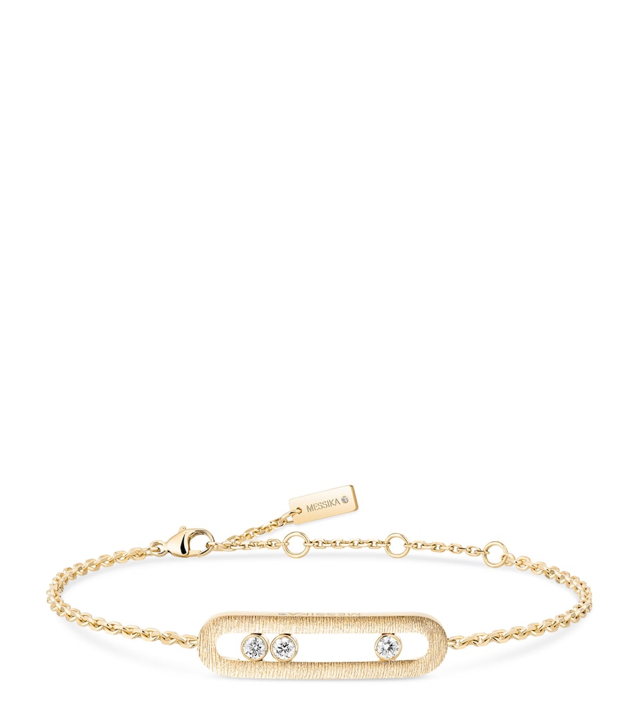 Messika Move Classique diamond bracelet 18kt yellow gold (British brand)