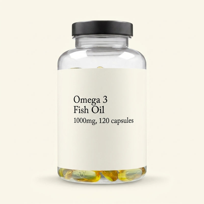 Holland & Barrett Omega 3 Fish Oil 1000mg 120 Capsules - British product