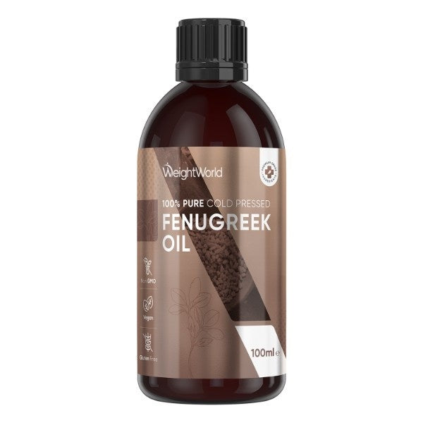 WeightWorld fenugreek oil 100ml cold pressed, UK version
