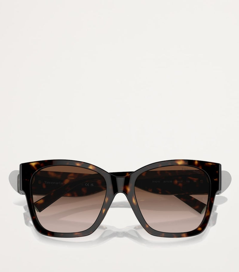 Tiffany & Co. acetate square oversized sunglasses, UK version
