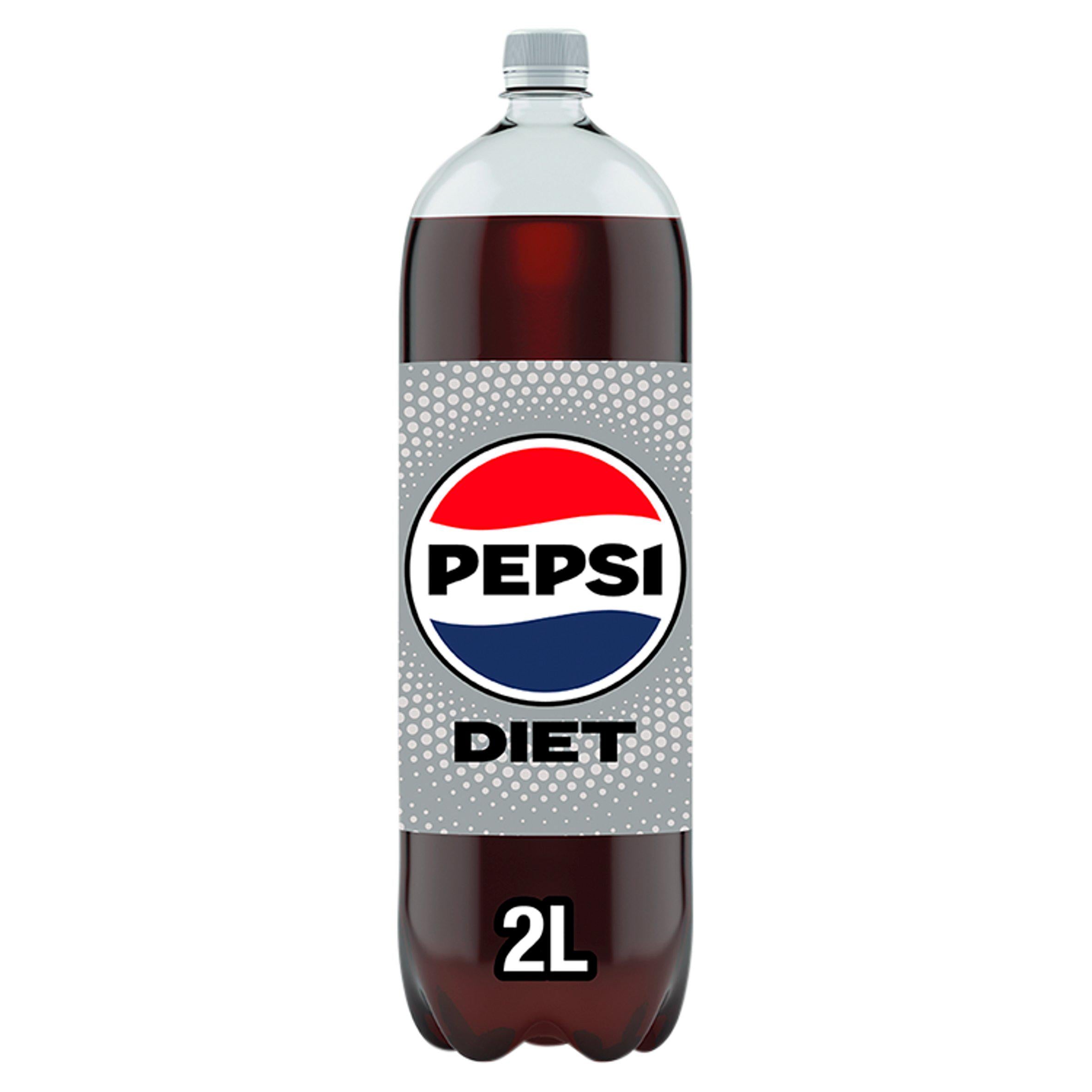 Diet Pepsi Cola Bottle 2L All Sainsburys   