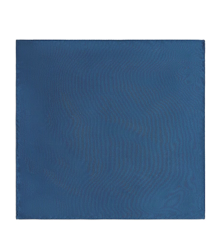 Giorgio Armani Mulberry silk pocket square, UK version