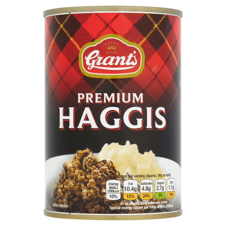 Grants Premium Haggis Canned & Packaged Food ASDA   