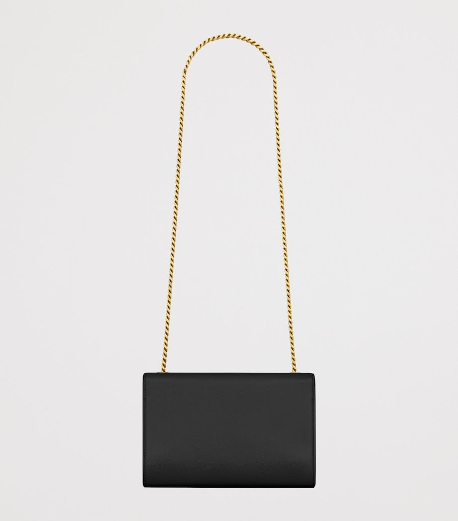 Saint Laurent small Kate cross-body bag in smooth leather - British product