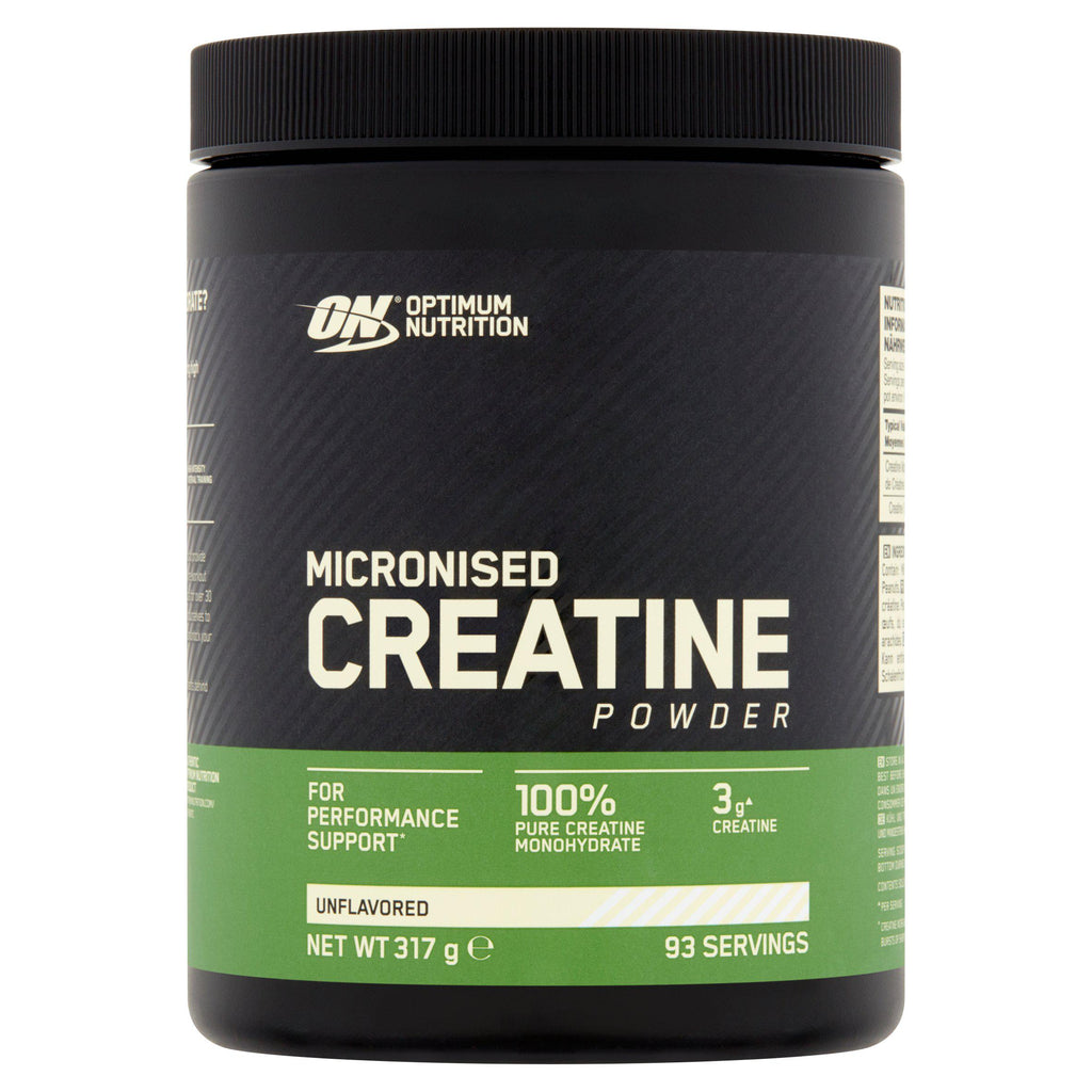 Optimum Nutrition Micronised Creatine Powder Unflavoured 93 servings 317g