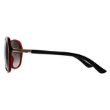 Seksy N2809 women's sunglasses red gradient (British brand)