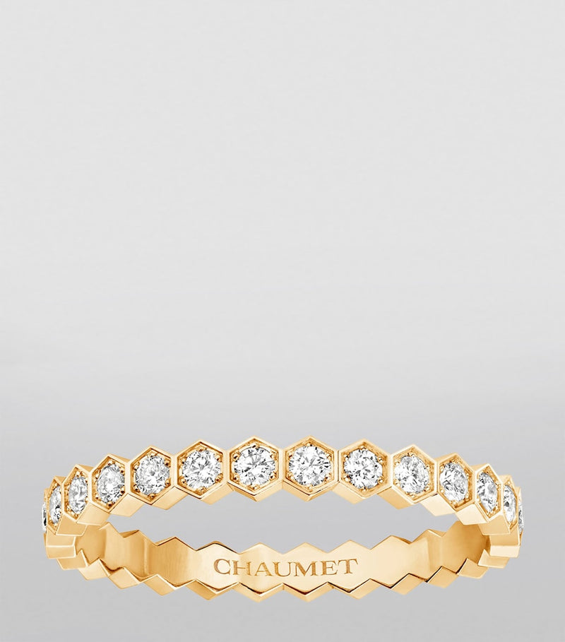 Chaumet yellow gold Bee de Chaumet ring, imported from the UK