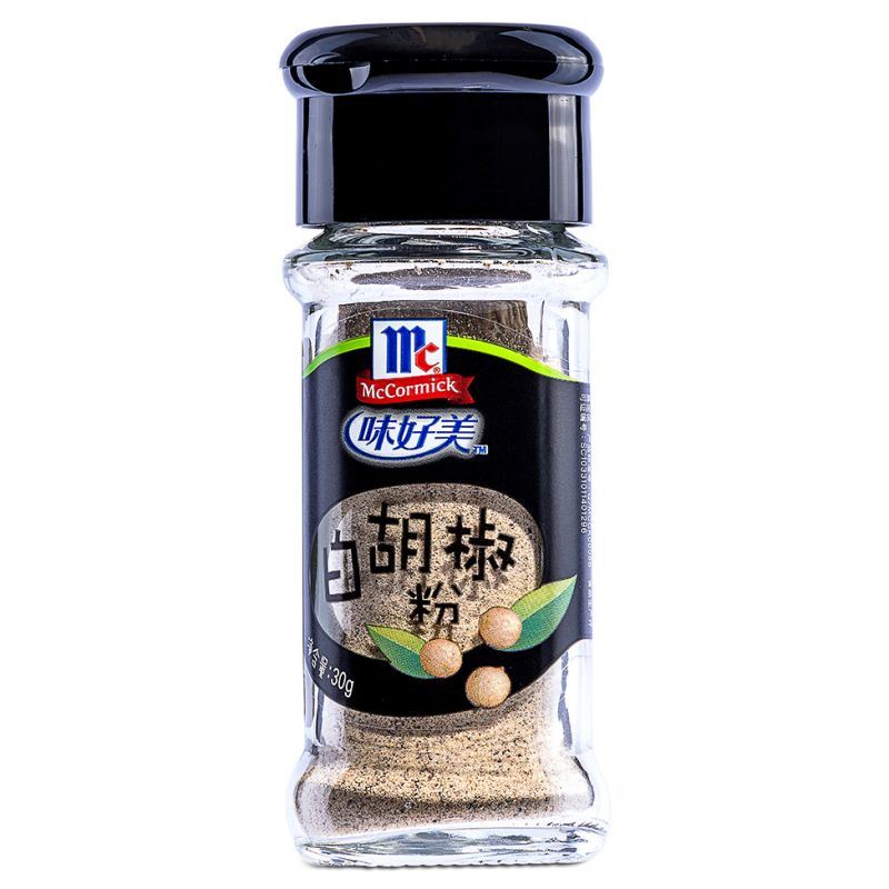 McCormick white pepper powder, imported from the UK