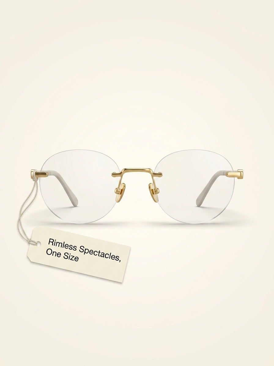 Cartier oval-frame metal glasses CT0342O - British product