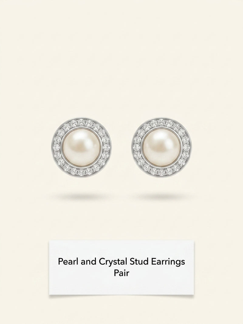 Vivienne Westwood Feodora brass earrings with crystals, imported from the UK
