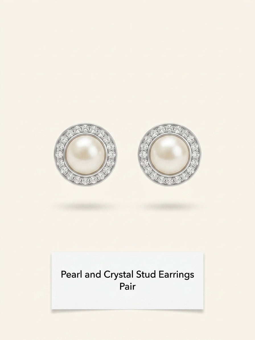 Vivienne Westwood Feodora brass earrings with crystals, imported from the UK