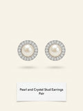 Vivienne Westwood Feodora brass earrings with crystals, imported from the UK