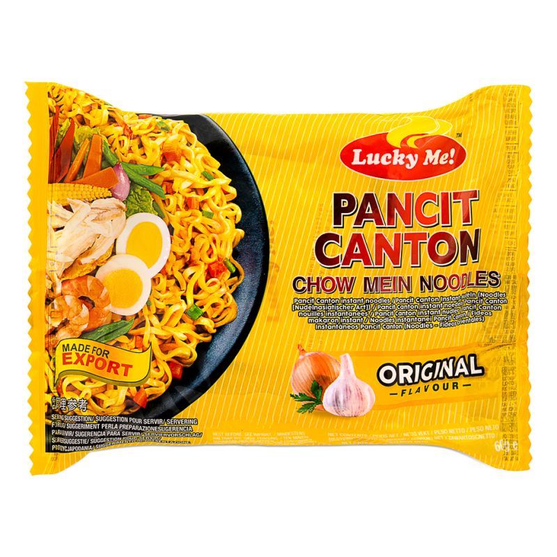 Lucky Me Pancit Canton instant noodles Original Flavour - British product