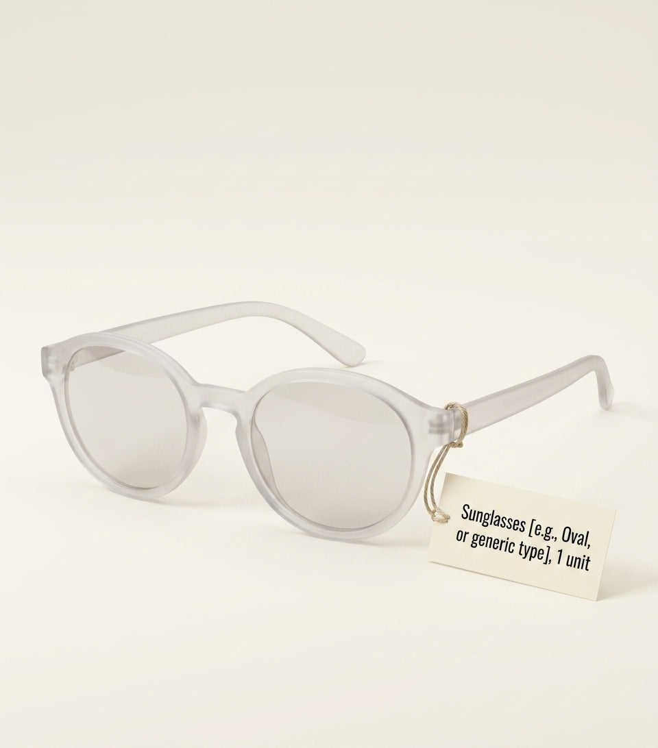 McQueen transparent round Kate sunglasses, UK version