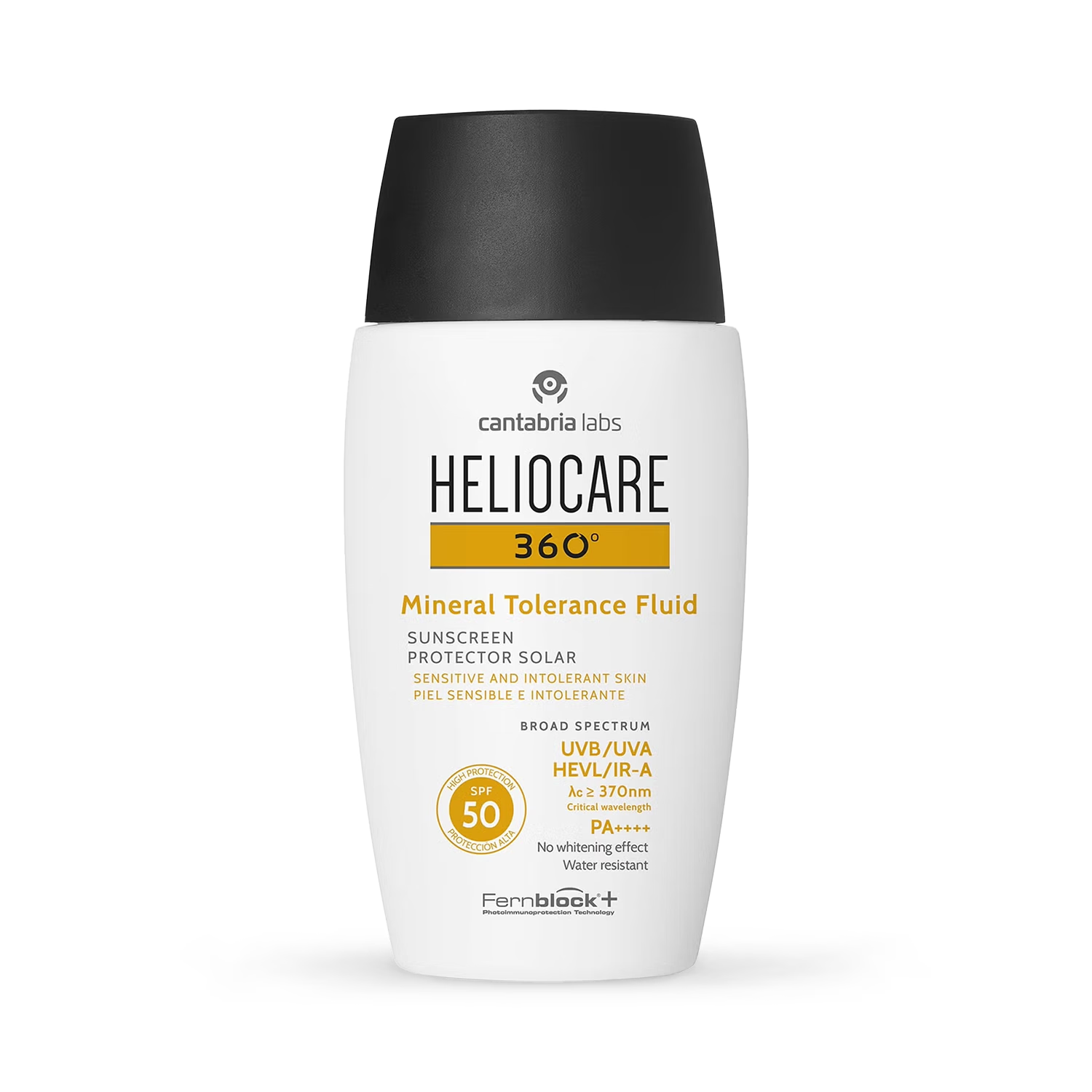 Heliocare 360 Mineral Tolerance Fluid SPF 50 50ml (British brand)