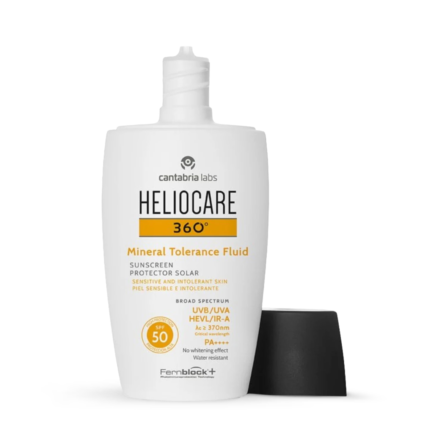 Heliocare 360 Mineral Tolerance Fluid SPF 50 50ml (British brand)