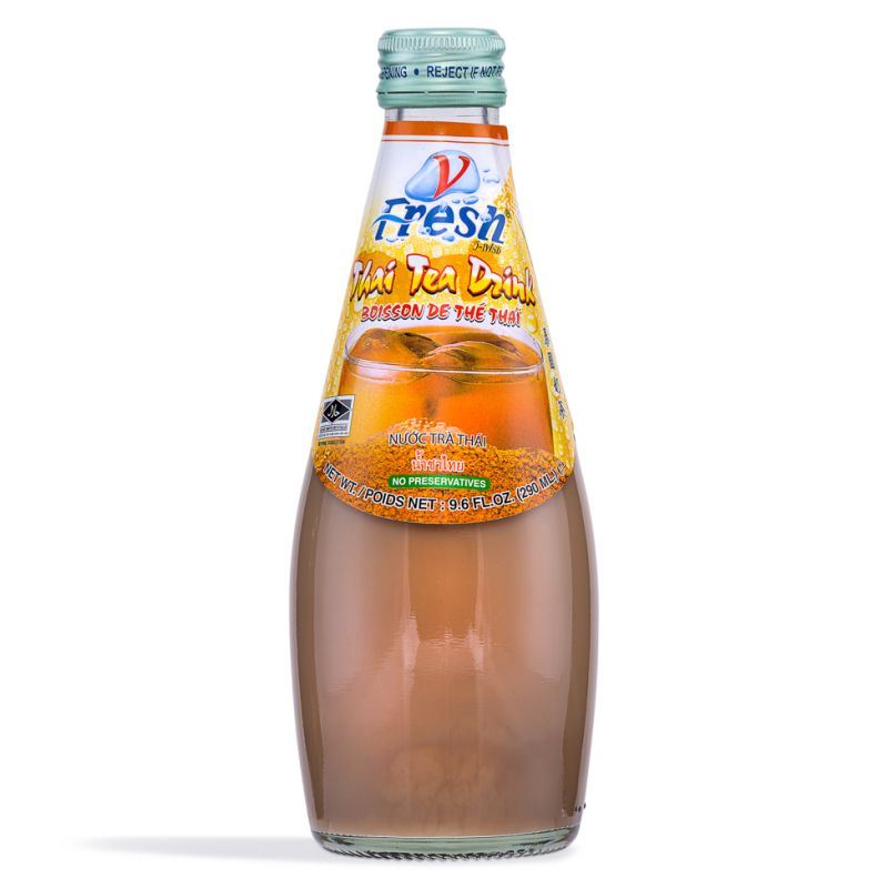 V-Fresh Thai tea drink spiced black tea, UK version