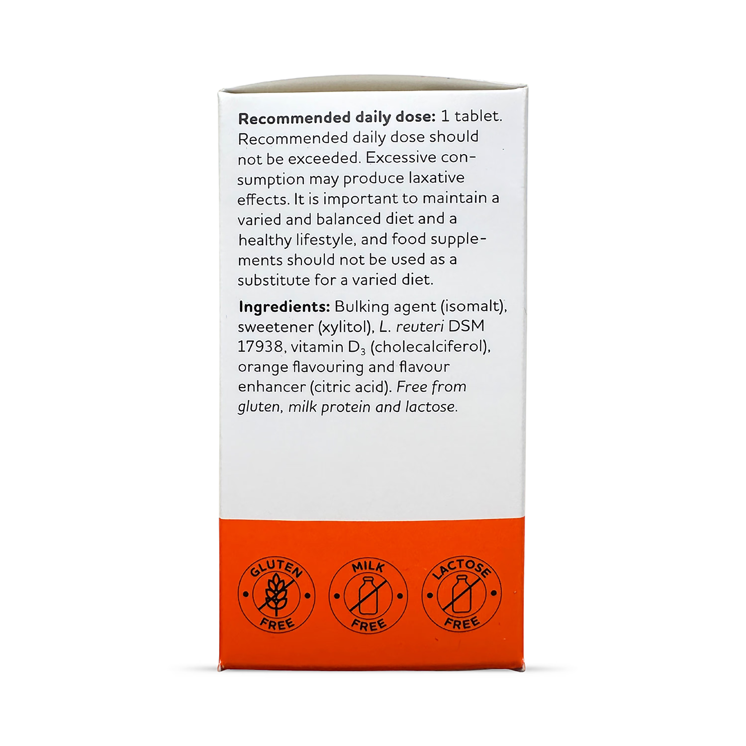 BioGaia Protectis D+ probiotic vitamin D tablets 90 count (British brand)