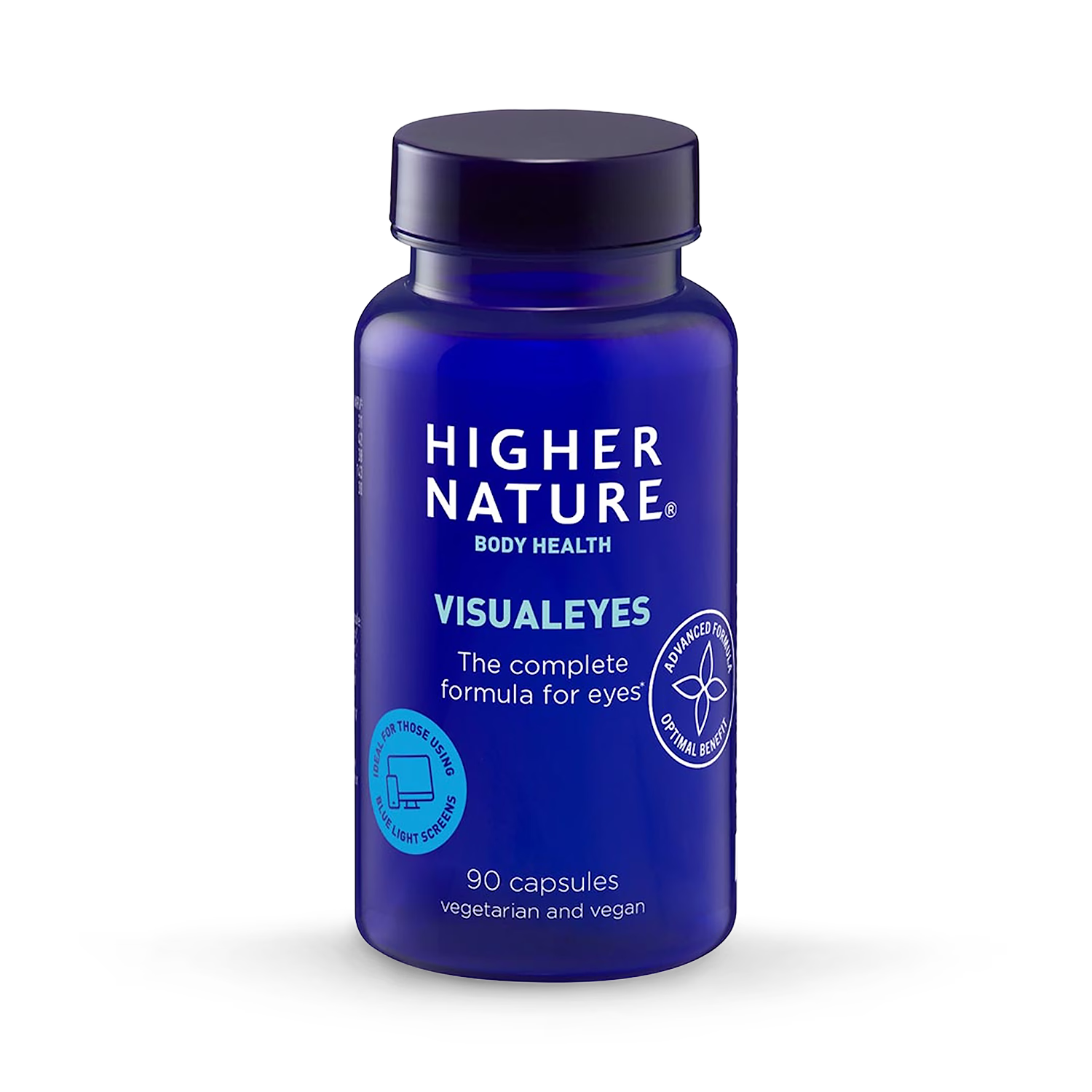 Visual Eyes - Eye Support Formula - 10 Key Nutrients - 90 Vegan Capsules