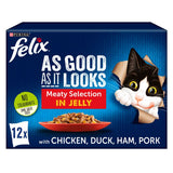 Felix As Good As It Looks Cat Food Meat Selection Cat Food & Accessories ASDA   