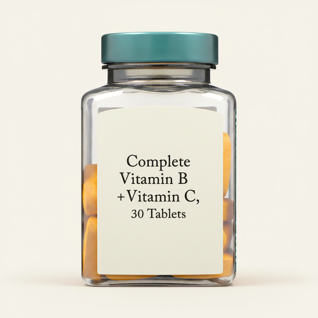Holland & Barrett B Complex Tablet 30 count, UK version