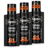 Alpecin Black Mens Shampoo | Hair Growth Shampoo 3 x 250ml GOODS Superdrug   