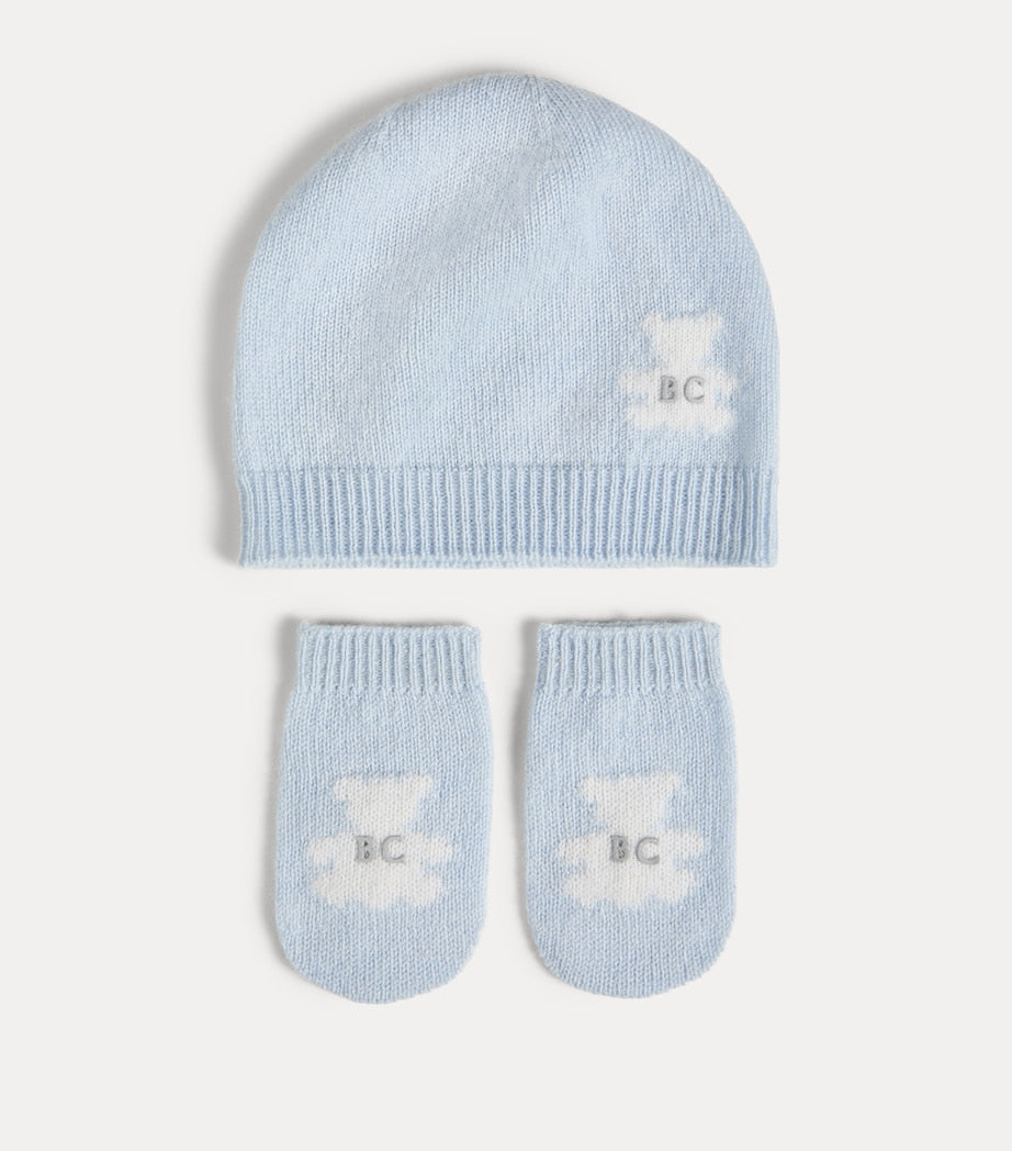 Brunello Cucinelli cashmere beanie mittens socks set 0-36 months - British product