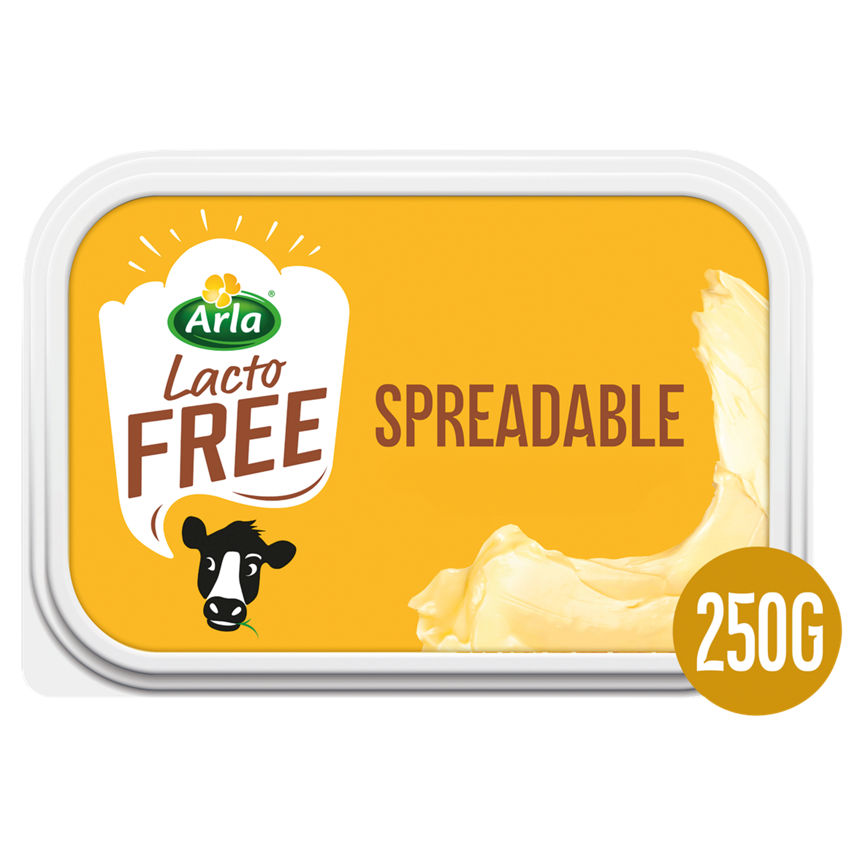 Arla LactoFREE Slightly Salted Spreadable Blend of Butter and Rapeseed Oil